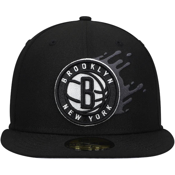 New Era  Brooklyn Nets Splatter 59FIFTY Fitted Hat