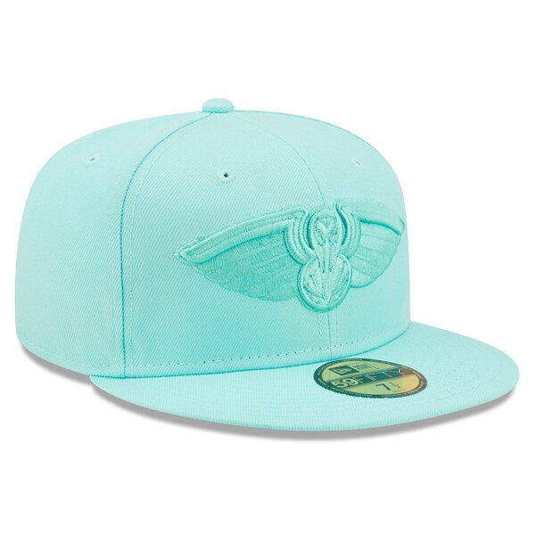 New Era New Orleans Pelicans Turquoise Color Pack 59FIFTY Fitted Hat