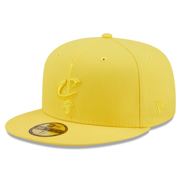 New Era Cleveland Cavaliers Color Pack 59FIFTY Fitted Hat - Yellow