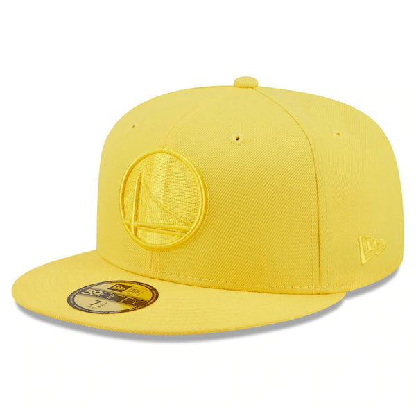 New Era  Golden State Warriors Color Pack 59FIFTY Fitted Hat - Yellow