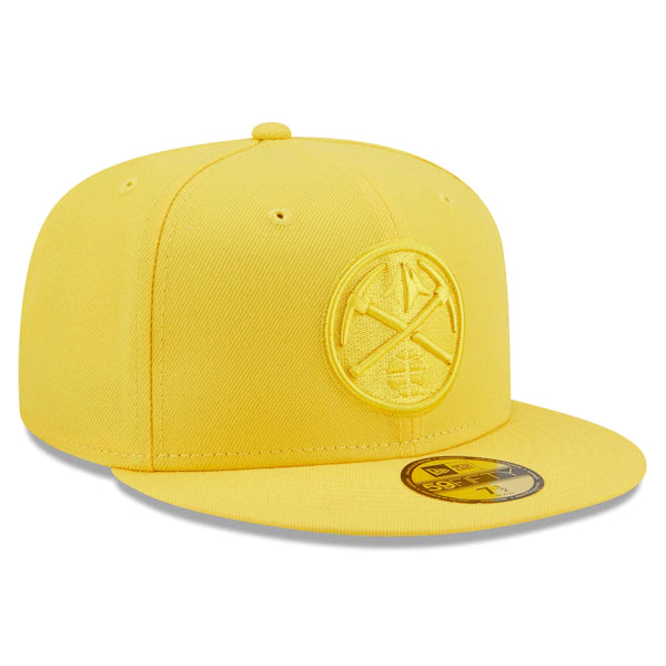 New Era Denver Nuggets Color Pack 59FIFTY Fitted Hat - Yellow