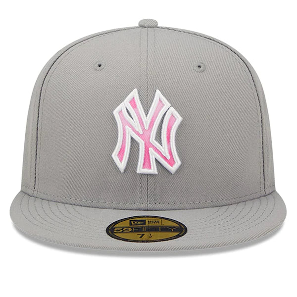 New Era New York Yankees Gray 2022 Mother's Day On-Field 59FIFTY Fitted Hat