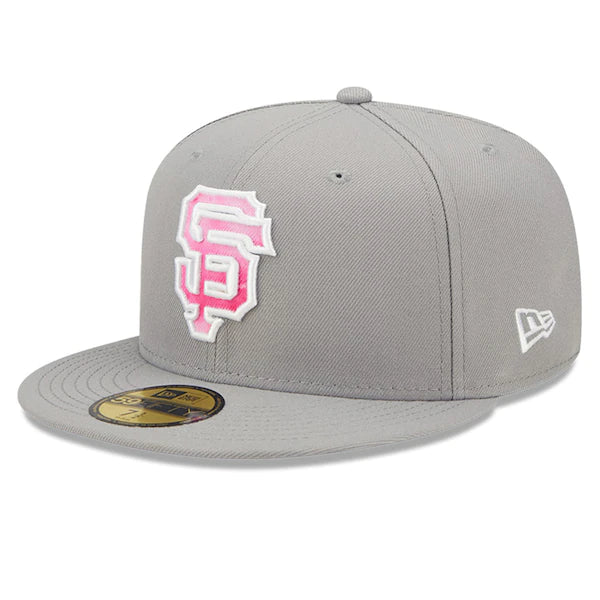 New Era San Francisco Giants Gray 2022 Mother's Day On-Field 59FIFTY Fitted Hat
