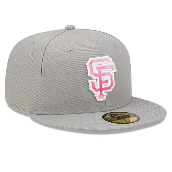New Era San Francisco Giants Gray 2022 Mother's Day On-Field 59FIFTY Fitted Hat