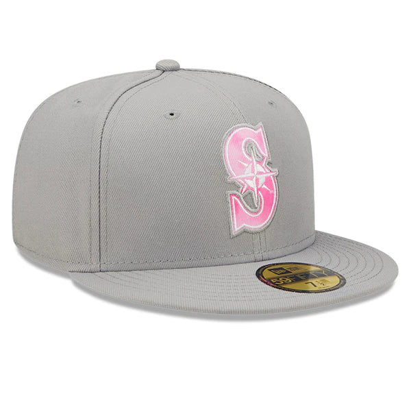 New Era Seattle Mariners Gray 2022 Mother's Day On-Field 59FIFTY Fitted Hat