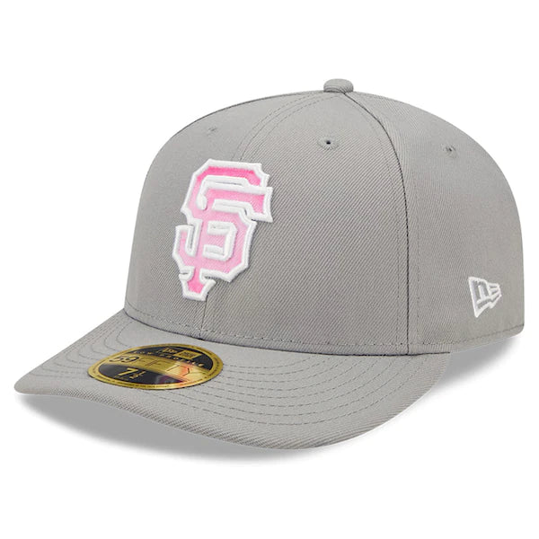 New Era San Francisco Giants Gray 2022 Mother's Day On-Field Low Profile 59FIFTY Fitted Hat