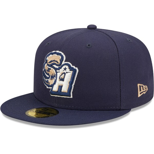 New Era San Antonio Missions Navy Authentic Collection 59FIFTY Fitted Hat