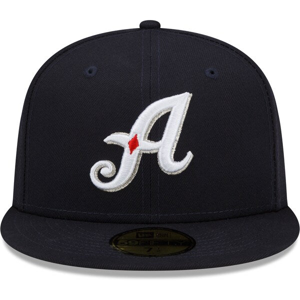 New Era Reno Aces Navy Authentic Collection 59FIFTY Fitted Hat