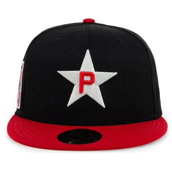 Rings & Crwns  Philadelphia Stars Team Fitted Hat - Black/Red