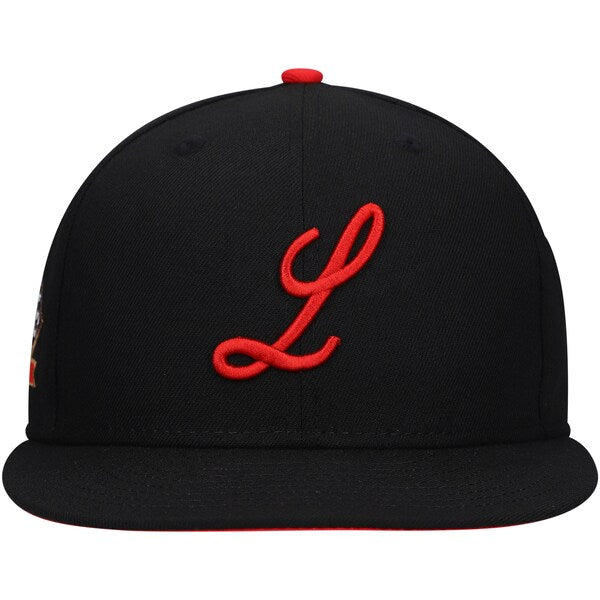 Rings & Crwns  Louisville Black Caps Team Fitted Hat - Black