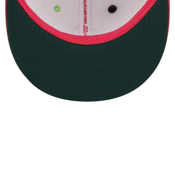 New Era MLB x Big League Chew  Arizona Diamondbacks Wild Pitch Watermelon Flavor Pack 59FIFTY Fitted Hat - Pink/Green