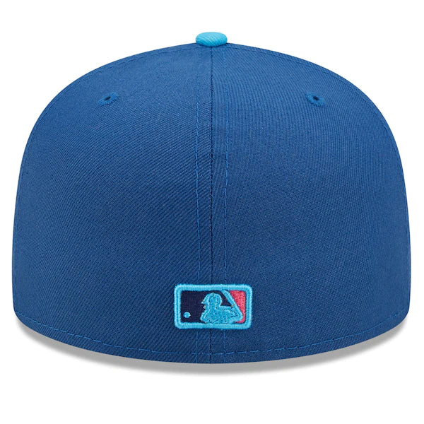 New Era MLB x Big League Chew  Los Angeles Dodgers Big Rally Blue Raspberry Flavor Pack 59FIFTY Fitted Hat