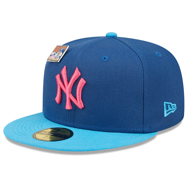 New Era MLB x Big League Chew  New York Yankees Big Rally Blue Raspberry Flavor Pack 59FIFTY Fitted Hat