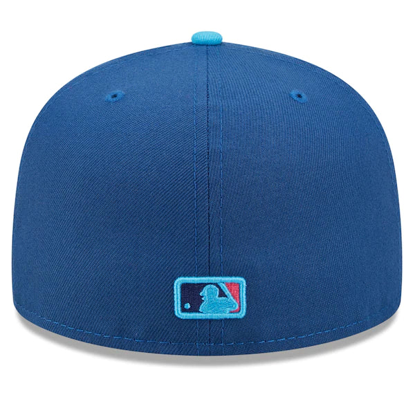 New Era MLB x Big League Chew  Toronto Blue Jays Big Rally Blue Raspberry Flavor Pack 59FIFTY Fitted Hat