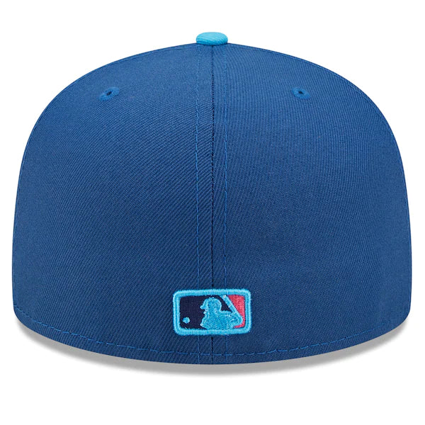 New Era MLB x Big League Chew  Milwaukee Brewers Big Rally Blue Raspberry Flavor Pack 59FIFTY Fitted Hat