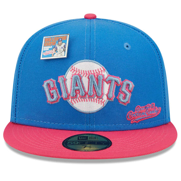 Men's St. Louis Cardinals New Era Blue/Pink MLB x Big League Chew Curveball  Cotton Candy Flavor Pack 59FIFTY Fitted Hat