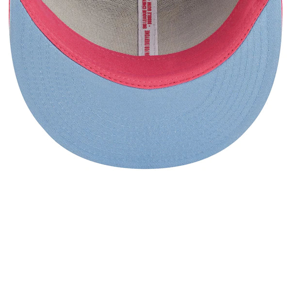 New Era MLB x Big League Chew  Colorado Rockies Curveball Cotton Candy Flavor Pack 59FIFTY Fitted Hat - Blue/Pink