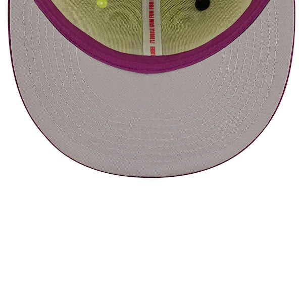 New Era MLB x Big League Chew  Detroit Tigers Swingin' Sour Apple Flavor Pack 59FIFTY Fitted Hat - Green/Purple