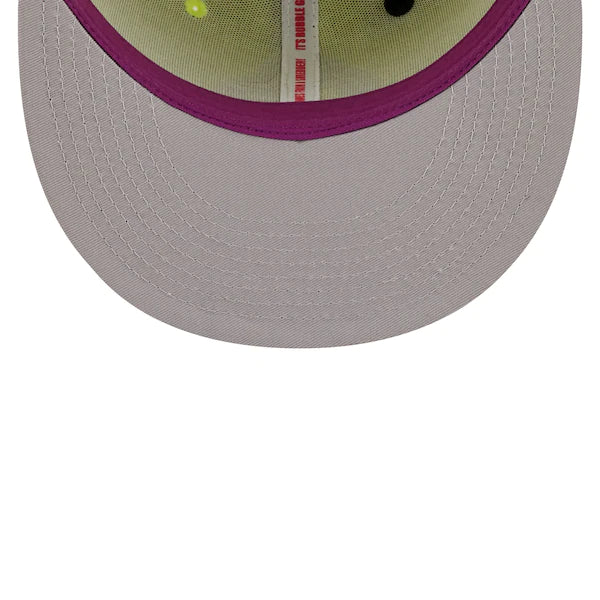 New Era MLB x Big League Chew  New York Mets Swingin' Sour Apple Flavor Pack 59FIFTY Fitted Hat - Green/Purple