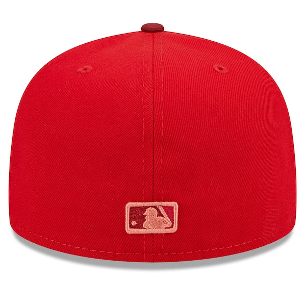 New Era MLB x Big League Chew  Arizona Diamondbacks Slammin' Strawberry Flavor Pack 59FIFTY Fitted Hat - Scarlet/Cardinal