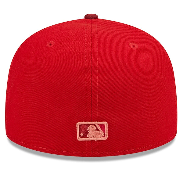 New Era MLB x Big League Chew  New York Mets Slammin' Strawberry Flavor Pack 59FIFTY Fitted Hat - Scarlet/Cardinal