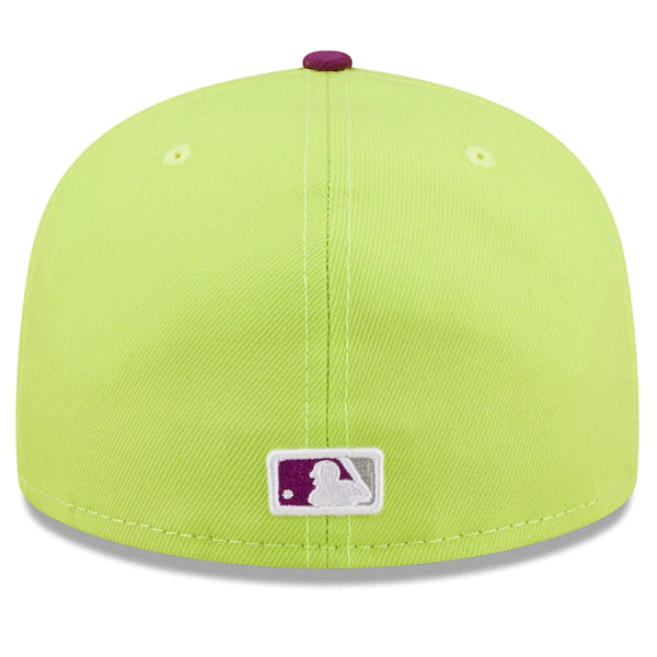 New Era MLB x Big League Chew  Houston Astros Swingin' Sour Apple Flavor Pack 59FIFTY Fitted Hat - Green/Purple