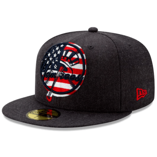 New Era New York Yankees American Flag 59Fifty Fitted Hat
