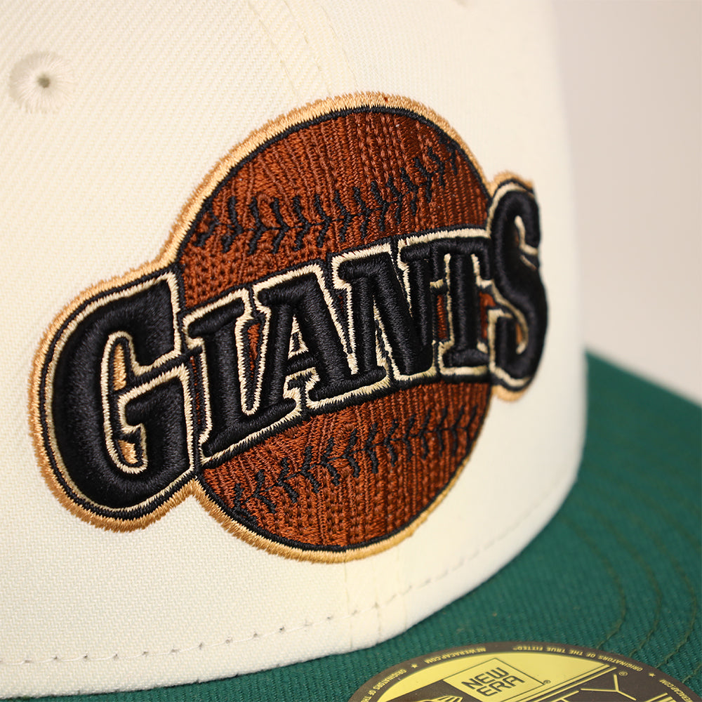 New Era San Francisco Giants Chrome/Green 50th Anniversary 2023 59FIFTY Fitted Hat