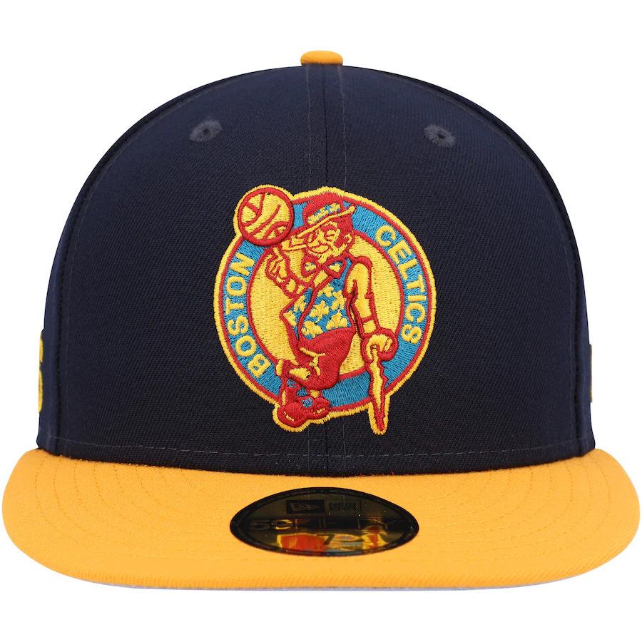 New Era  Boston Celtics Navy/Gold Midnight 59FIFTY Fitted Hat