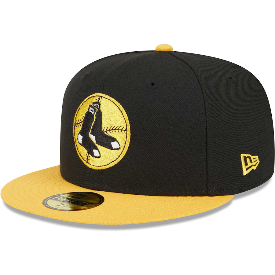 New Era Boston Red Sox Black/Gold 2023 59FIFTY Fitted Hat