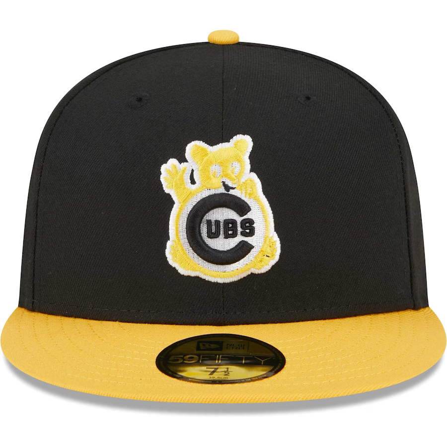 New Era Chicago Cubs Black/Gold 2023 59FIFTY Fitted Hat