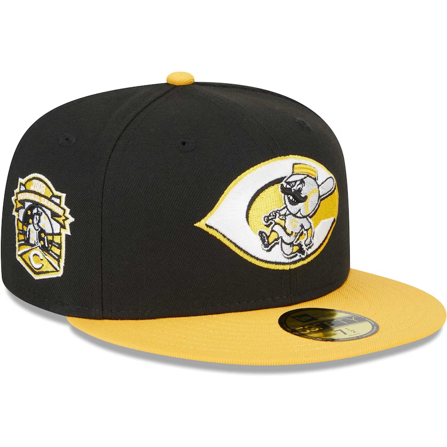 New Era Cincinnati Reds Black/Gold 2023 59FIFTY Fitted Hat