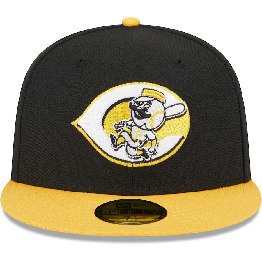 New Era Cincinnati Reds Black/Gold 2023 59FIFTY Fitted Hat