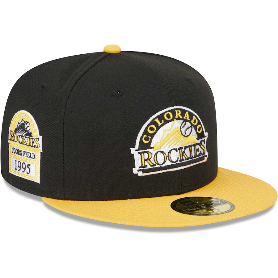 New Era Colorado Rockies Black/Gold 2023 59FIFTY Fitted Hat