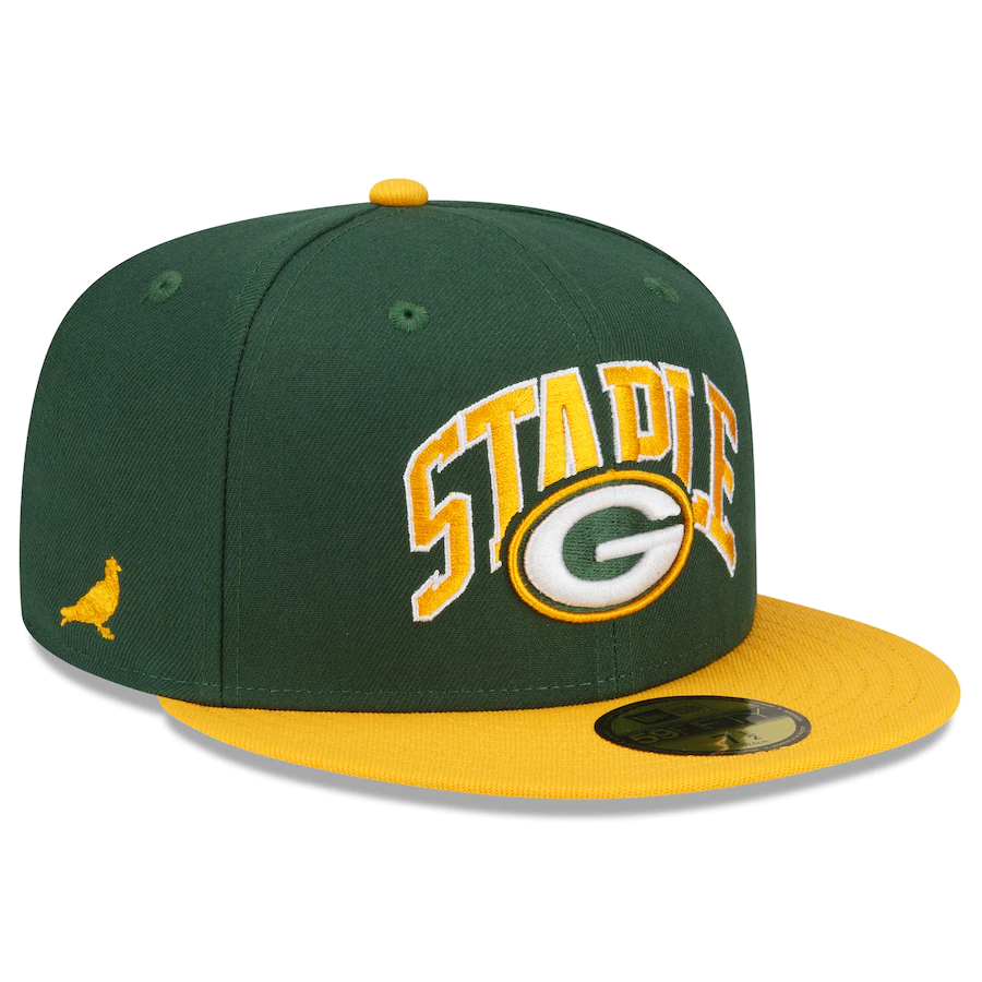 New Era NFL x Staple Green Bay Packers 2022 59FIFTY Fitted Hat