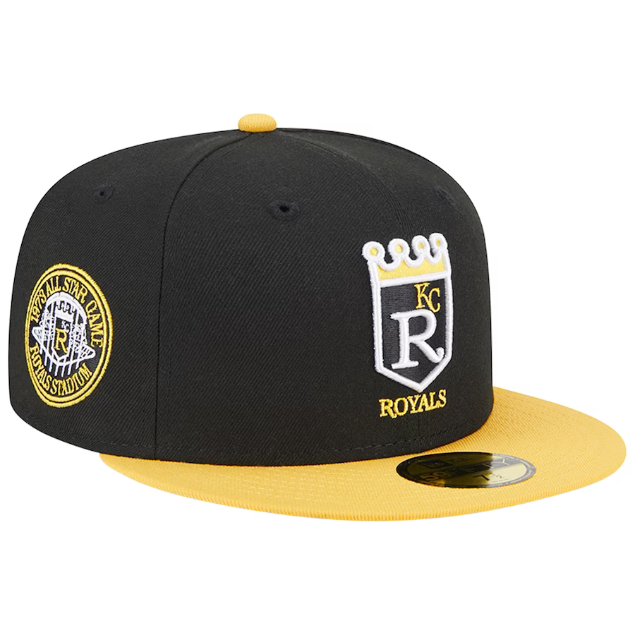 New Era Kansas City Royals Black/Gold 2023 59FIFTY Fitted Hat