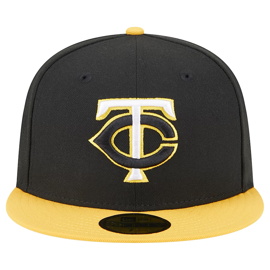 New Era Minnesota Twins Black/Gold 2023 59FIFTY Fitted Hat