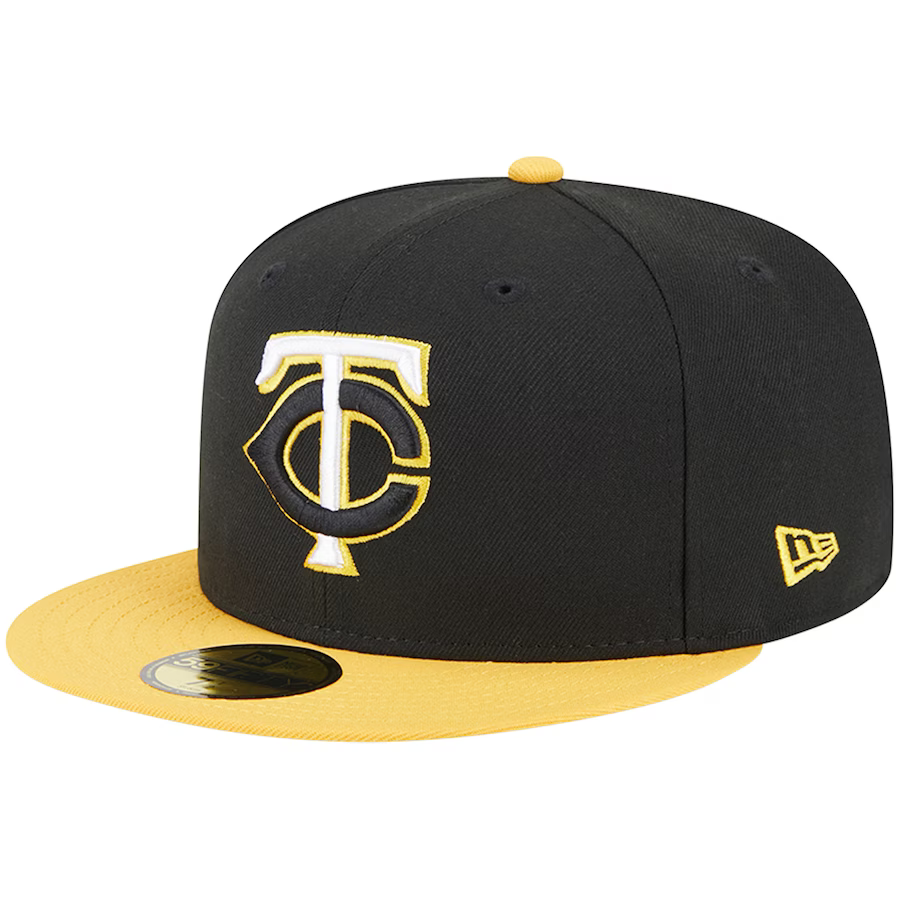 New Era Minnesota Twins Black/Gold 2023 59FIFTY Fitted Hat