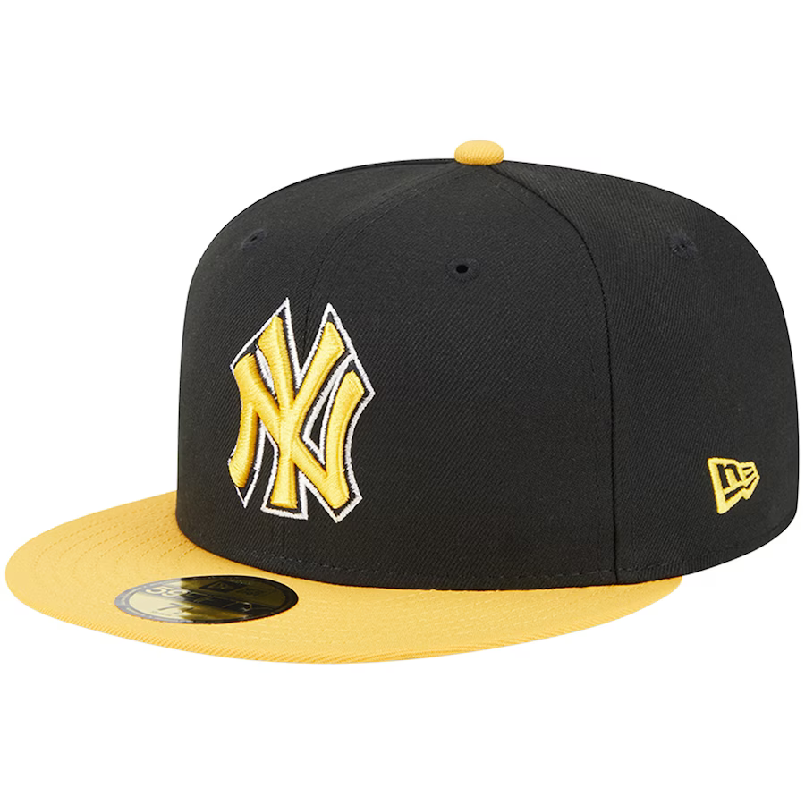 New Era New York Yankees Black/Gold 2023 59FIFTY Fitted Hat