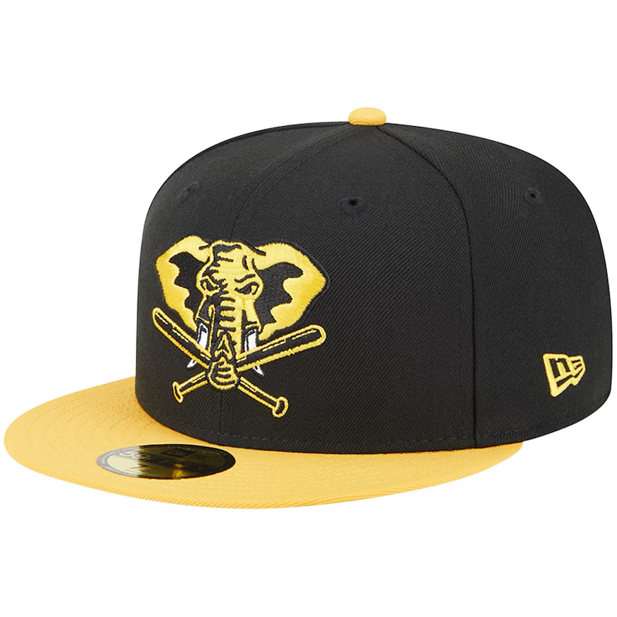 New Era Oakland Athletics Black/Gold 2023 59FIFTY Fitted Hat