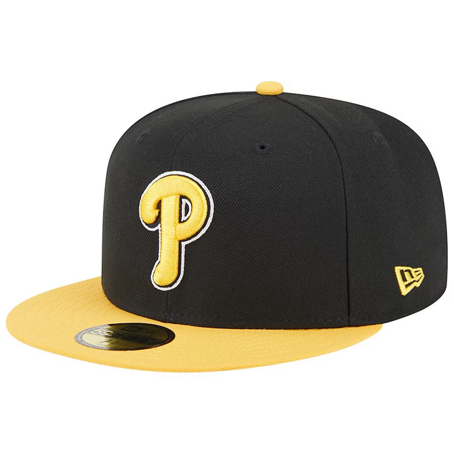 New Era Philadelphia Phillies Black/Gold 2023 59FIFTY Fitted Hat