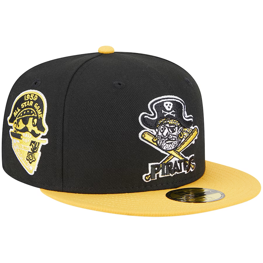 New Era Pittsburgh Pirates Black/Gold 2023 59FIFTY Fitted Hat