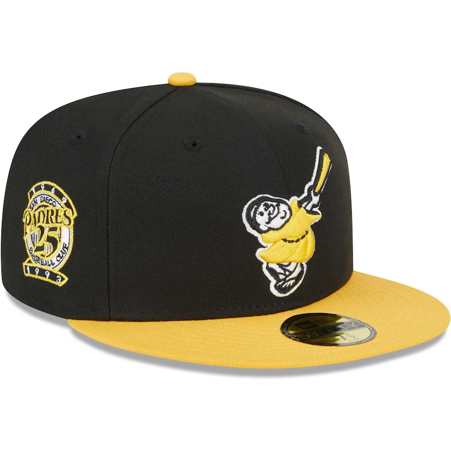 New Era San Diego Padres Black/Gold 2023 59FIFTY Fitted Hat