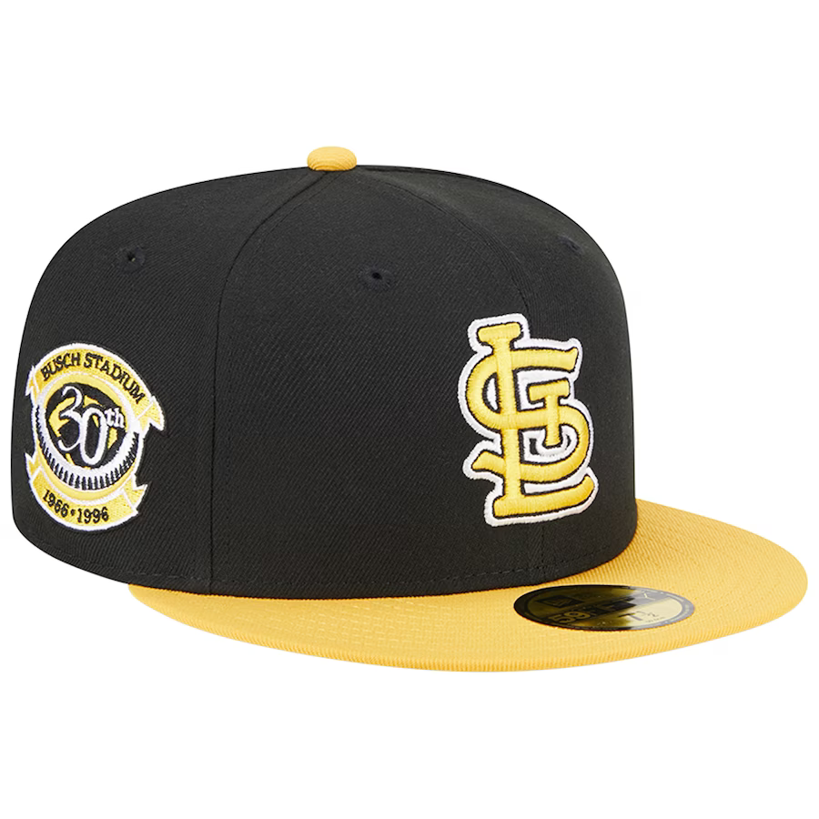 New Era St. Louis Cardinals Black/Gold 2023 59FIFTY Fitted Hat