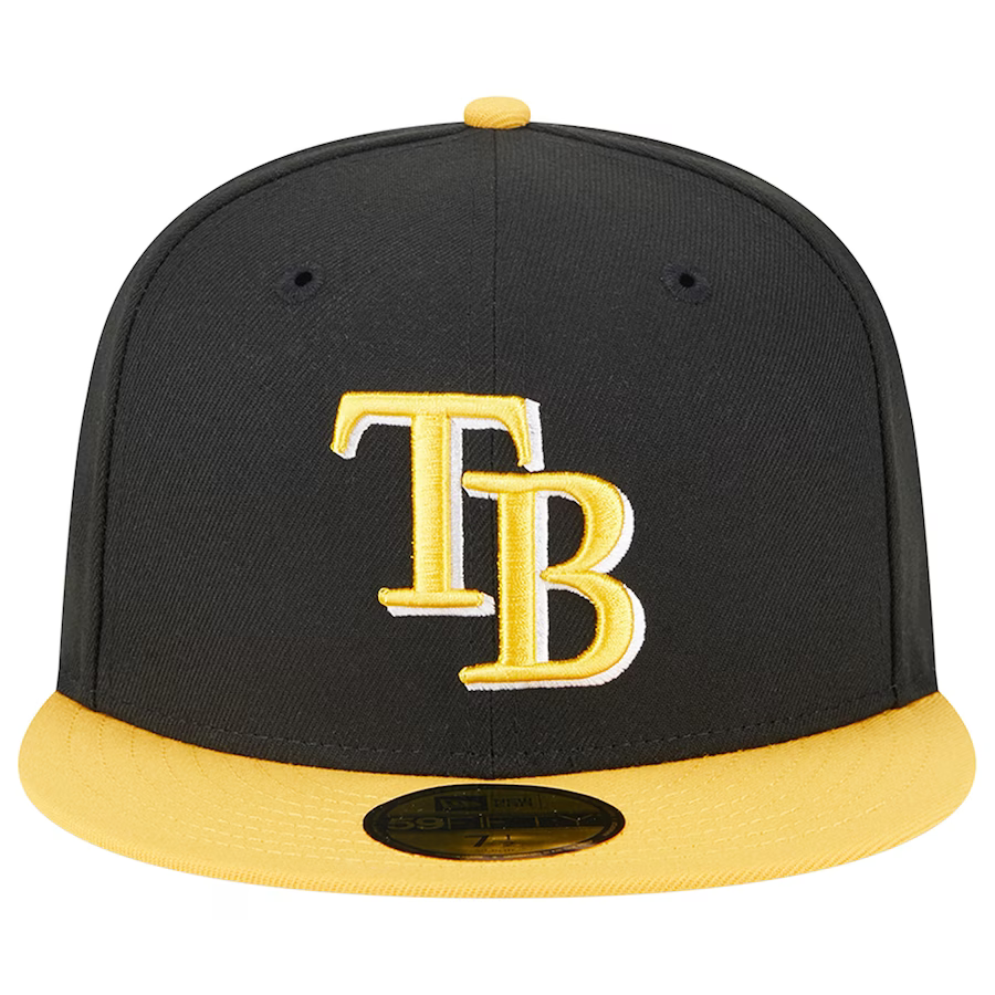 New Era Tampa Bay Rays Black/Gold 2023 59FIFTY Fitted Hat