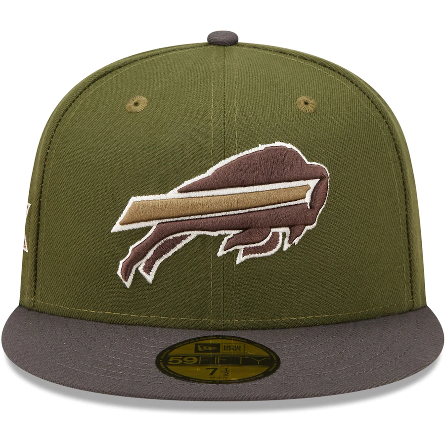 New Era Buffalo Bills Olive/Graphite Super Bowl XXVI 59FIFTY Fitted Hat