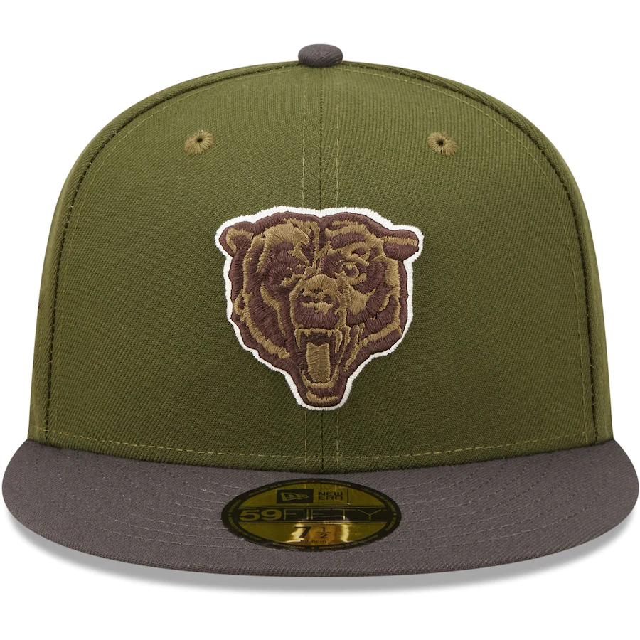 New Era Chicago Bears Olive/Graphite Super Bowl XX 59FIFTY Fitted Hat