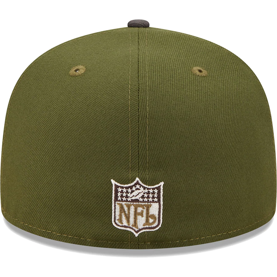 New Era Philadelphia Eagles Olive/Graphite 1980 Pro Bowl 59FIFTY Fitte