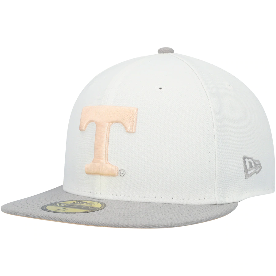 New Era Tennessee Volunteers White/Gray Neutral Apricot 59FIFTY Fitted Hat