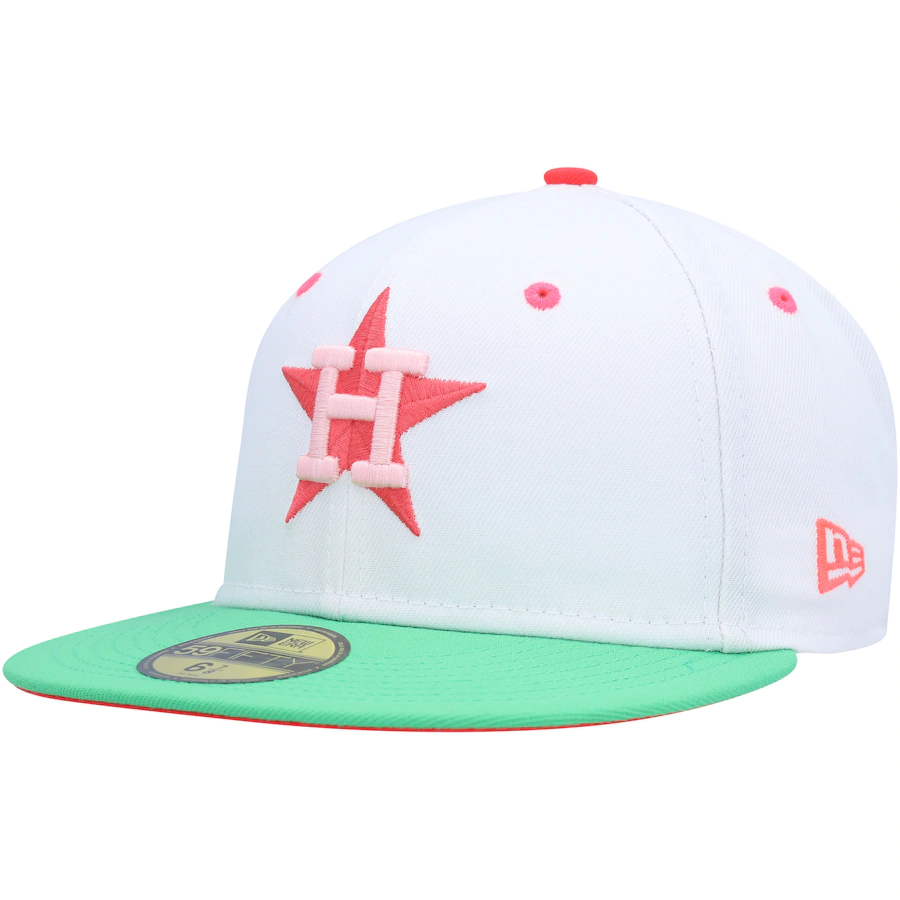 New Era Houston Astros 1986 All-Star Game Watermelon Lolli 59FIFTY Fitted Hat